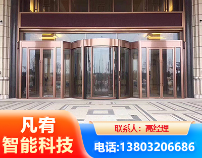 吴忠旋转门