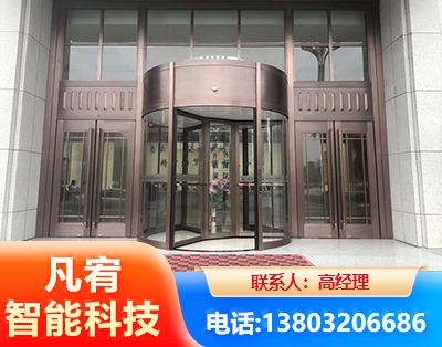 吴忠旋转门